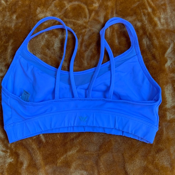 Forever 21 lavender sports bra - Sz M - Picture 3 of 5